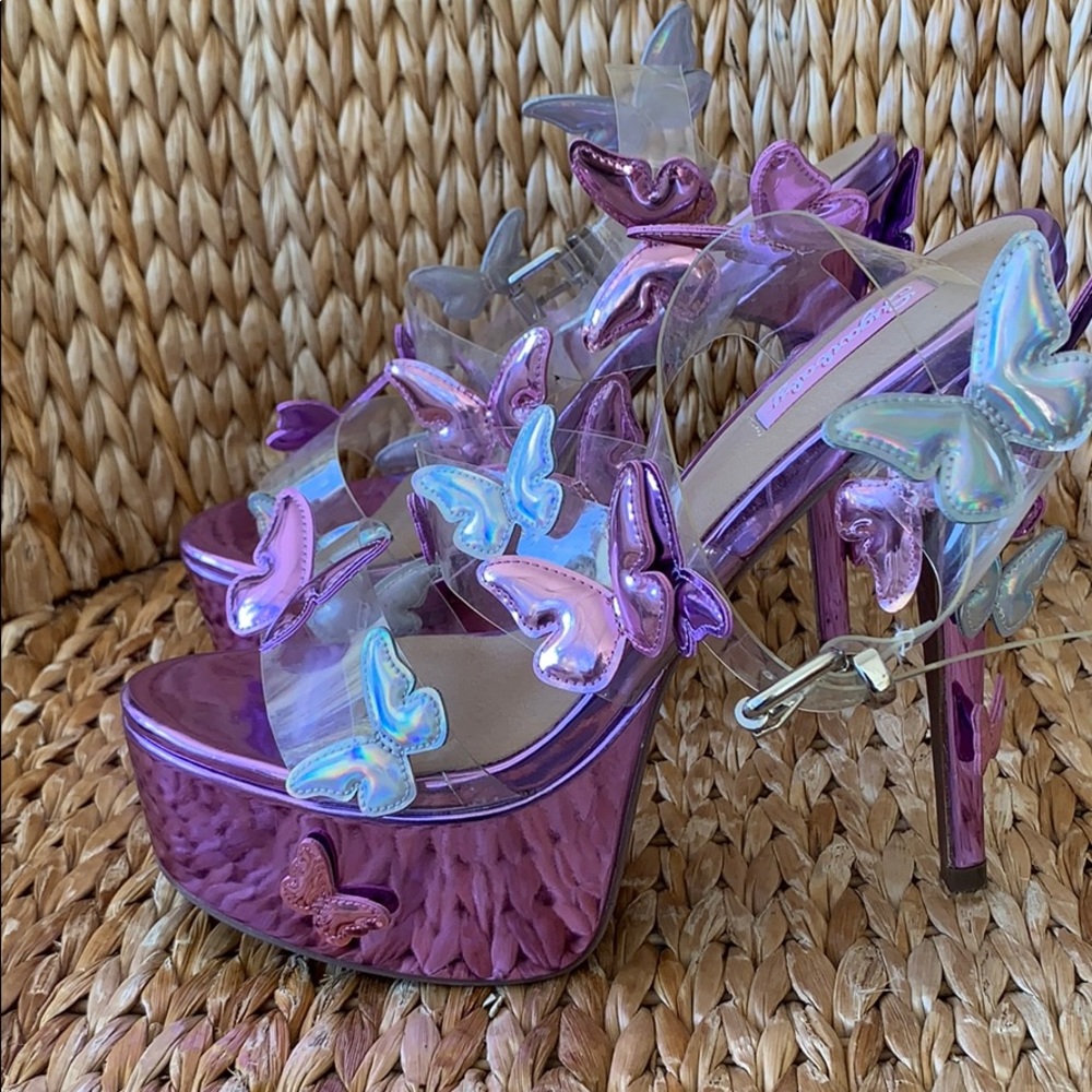 💕Sold out💕 🦋SugarBaby Butterfly Platforms 10M🦋 - Picture 3 of 7